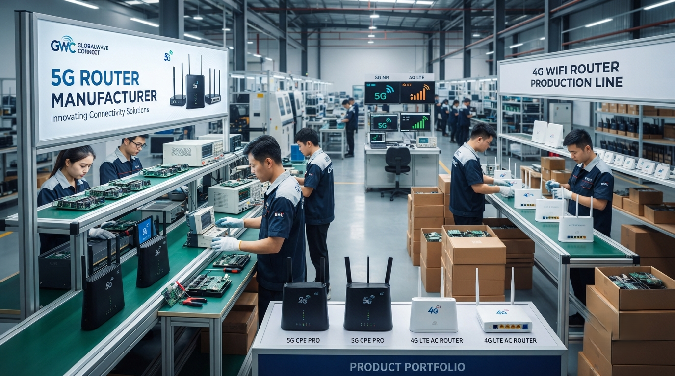5G Router Manufacturer Expands Advanced Connectivity Solutions as Demand for 4G WiFi Routers Continues to Grow