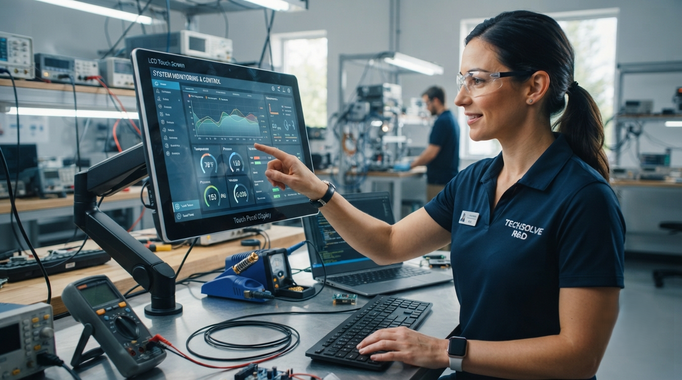 Touch Panel Display and LCD Touch Screen: Driving the Future of Interactive Technology