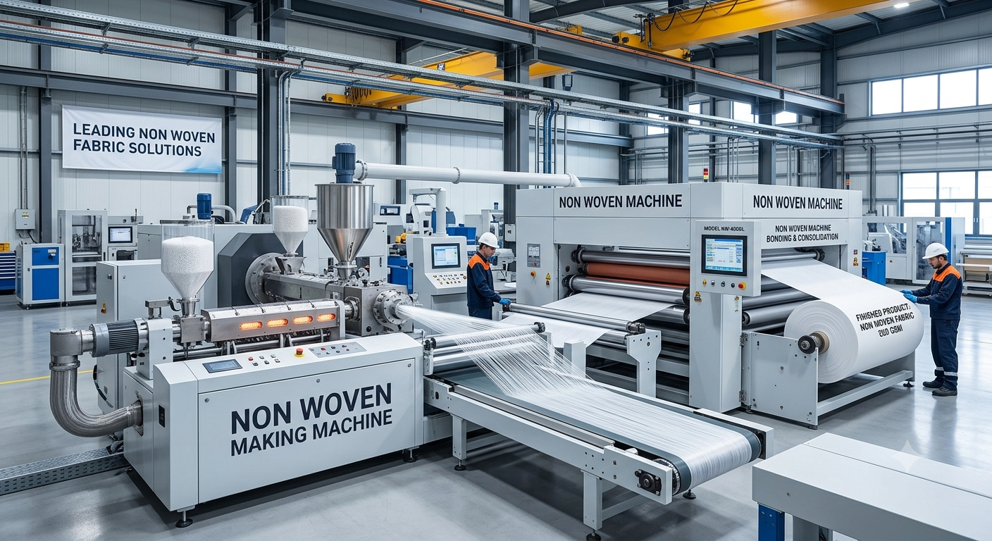 Non Woven Making Machine and Non Woven Machine: Transforming Modern Fabric Manufacturing