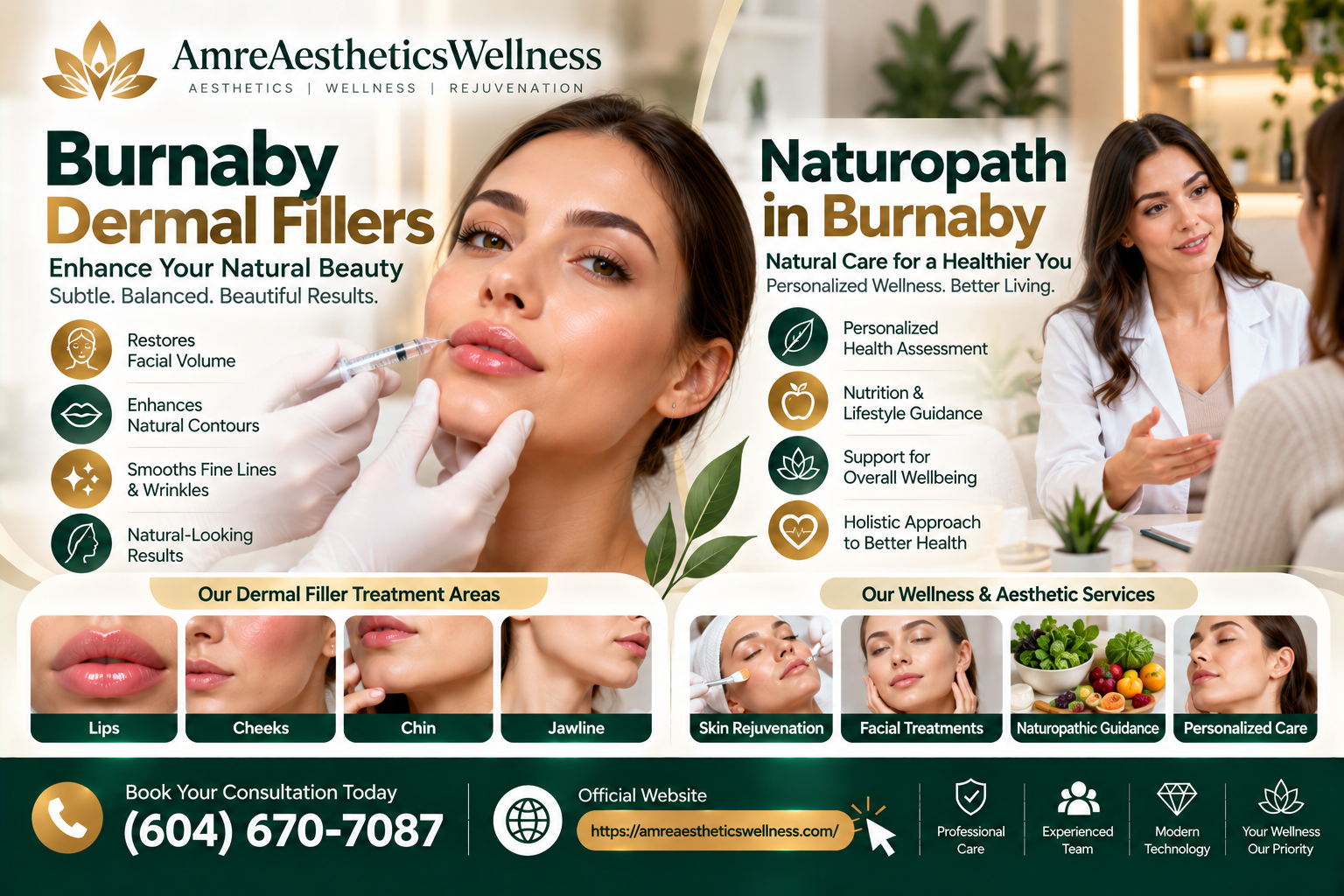 Burnaby Dermal Fillers and Naturopath in Burnaby: Your Guide to Personalized Wellness
